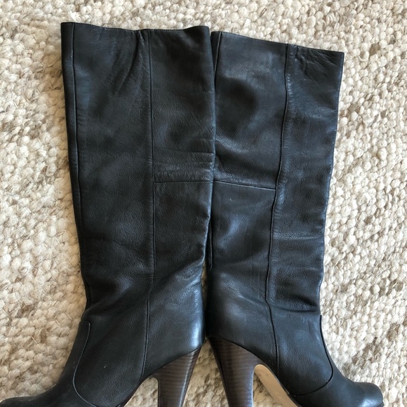 designer leather boots (slouchy) - Picture 7 of 12